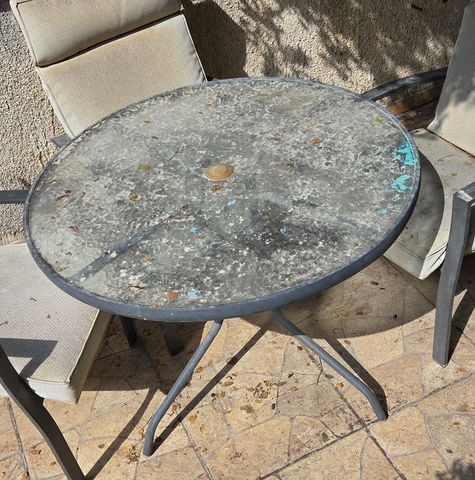 שולחן גינה