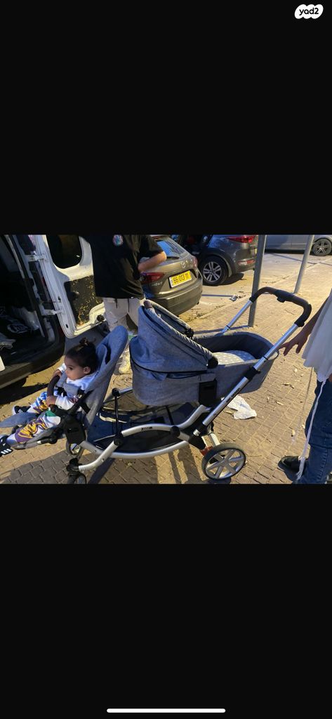 עגלת תאומים של abc design