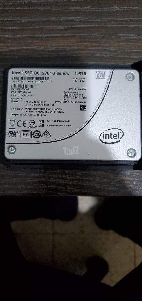 Ssd 1.6TB INTELL