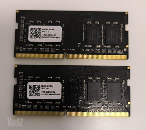 16GB (2x8) DDR4-3200 SODIMM