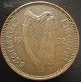1/4 penny  ireland 1932