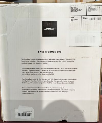 סאבוופר BOSE 500