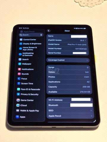 iPad Pro 11' M4