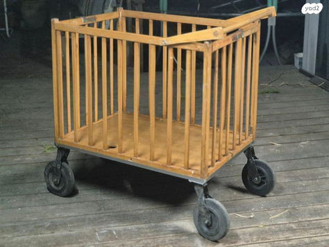 עגלול עץ במצב מצוין