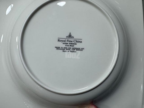 סט צלחות Royal Fine China