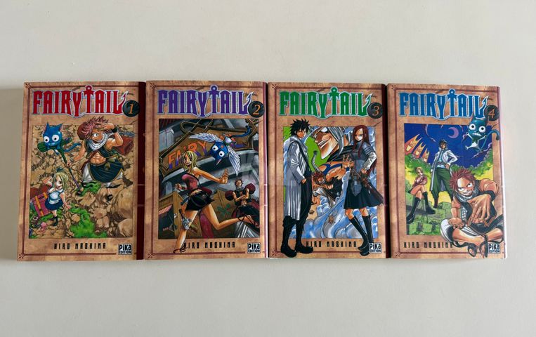 Fairy Tail בצרפתית כרכים 1–4