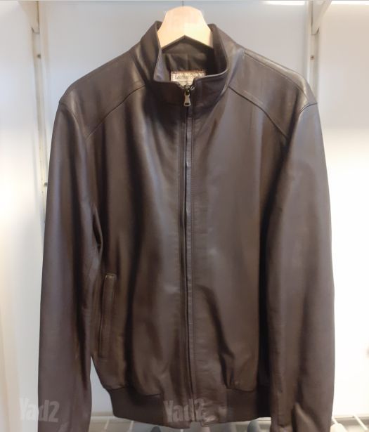 מעיל עור איטלקי  LEATHER POINT