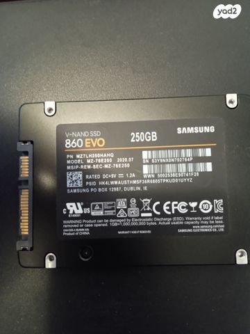 כונן פנימי samsung 860 evo SSD