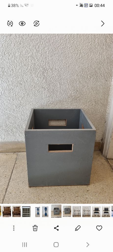 ארגז אחסון מעץ