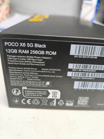 Xiaomi Poco X6 5G 12GB/256GB