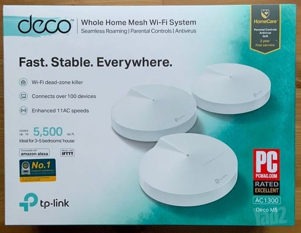 3 יחידות TP-Link Deco M5 Mesh