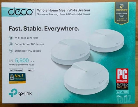 3 יחידות TP-Link Deco M5 Mesh