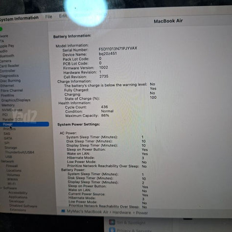 Macbook air 2020