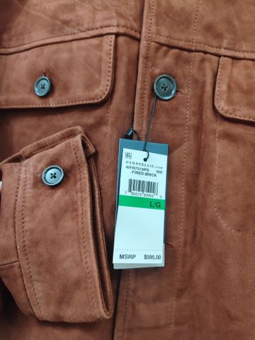 ג'קט Perry Ellis חדש, מידה L