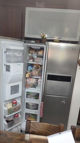 מקרר LG במצב חדש