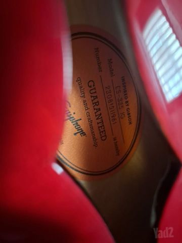 Epiphone ES-335  גיטרה חשמלית