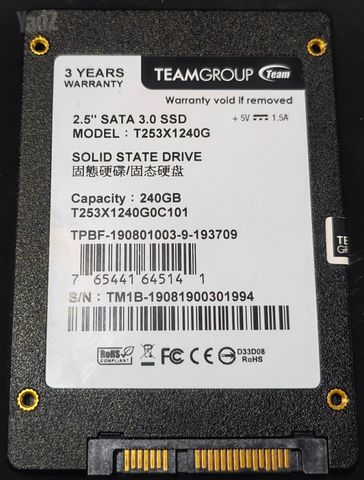 SSD SATA Team 240GB