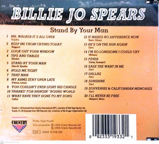 Billie Jo Spears Stand By Your