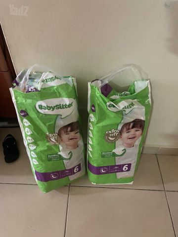 2 חבילות טיטולים מידה 6 מגוון