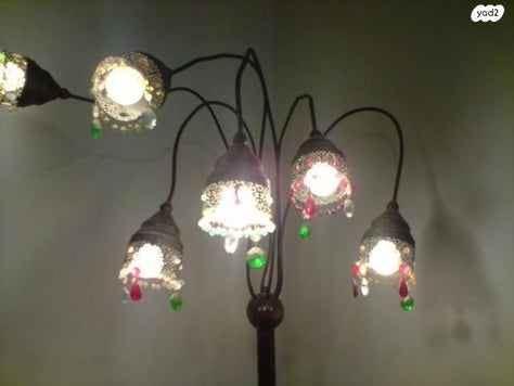 מנורת וינטג' יפיפה עשויה נחושת