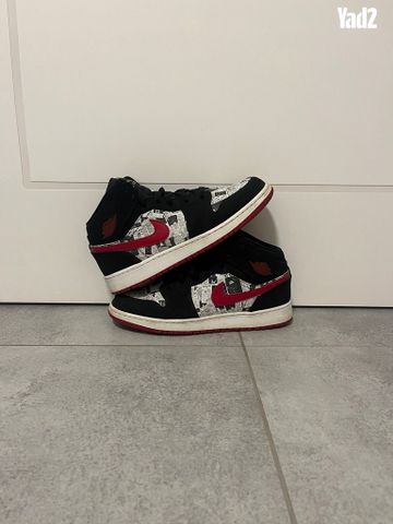 Jordan 1 Mid Newspaper רטרו