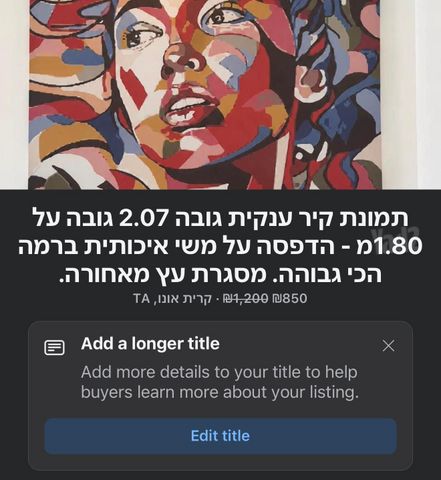 תמונת קיר ענקית