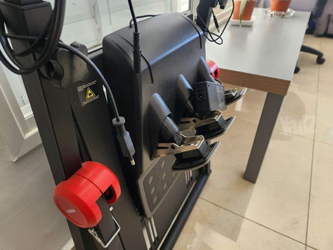 Logitech G923 + שיפטר + סטנד