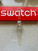 שעון swatch שקוף