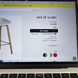 3  כיסאות בר