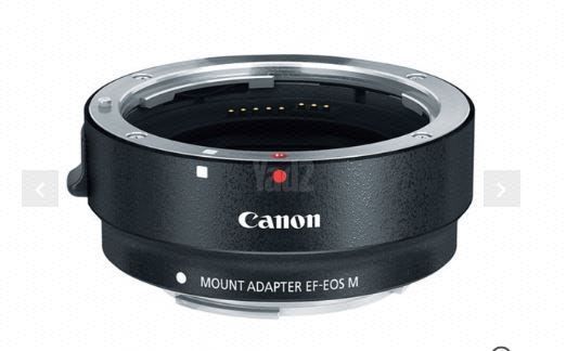 עדשה 50mm + מתאם EF-EOS M