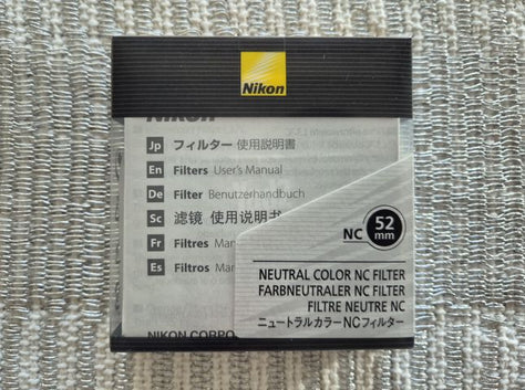 Filter Nikon NC Neutral 52mm