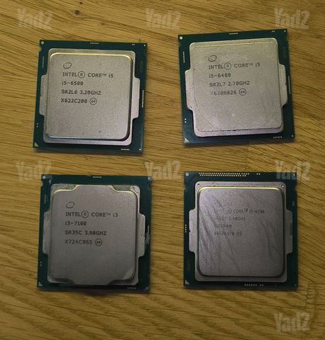 מעבדים Intel i7, i5, i3