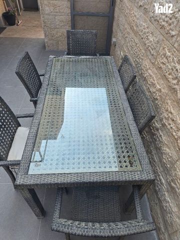 שולחן גינה
