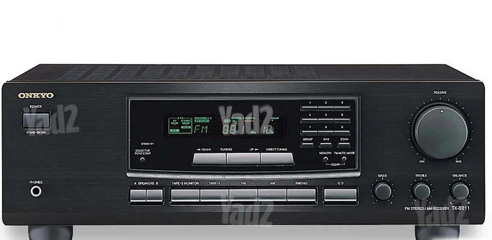 Onkyo TX‑8211 Stereo Receiver