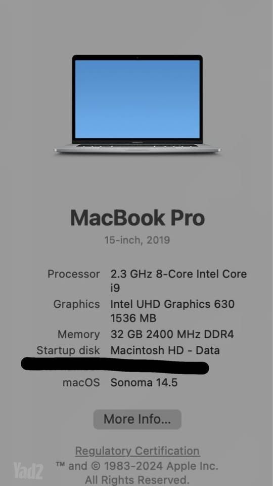 MacBook Pro 2019
