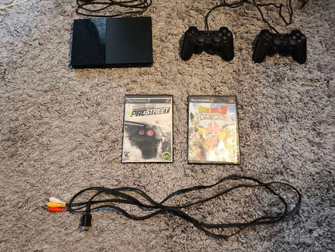 PlayStation 2 + שני משחקים