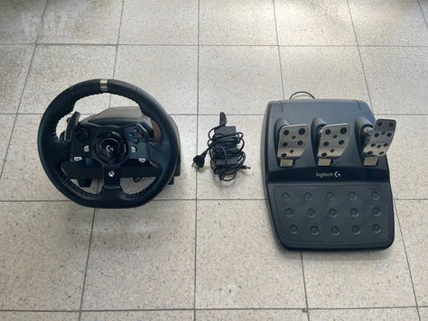 Logitech 920 הגה עם פדלים