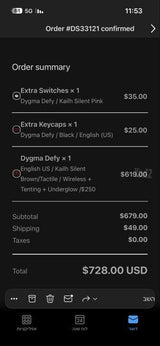 Dygma Defy