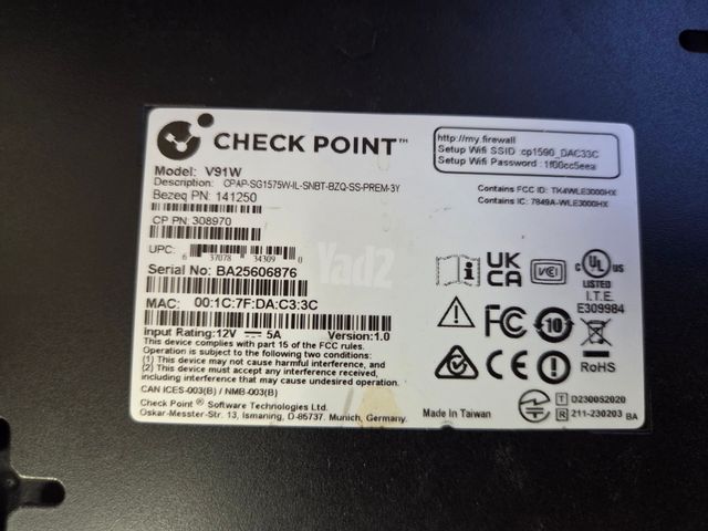 Check Point 1575