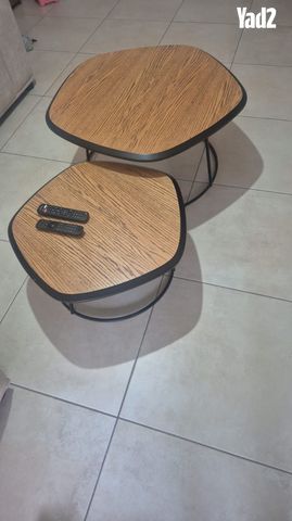 מזנון + זוג שולחנות סלון