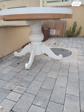 שולחן  אוכל עגול נפתח