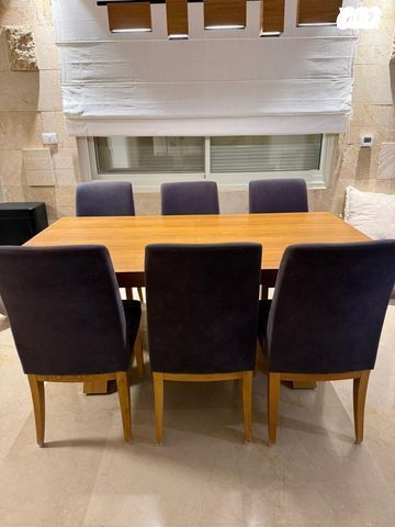 פינת אוכל + 6 כסאות
