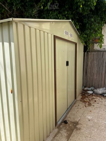 מחסן מתכת 4.46*3.4 ענק