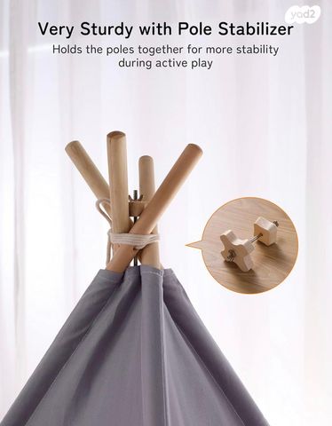 אוהל טיפי TreeBud עם חלון