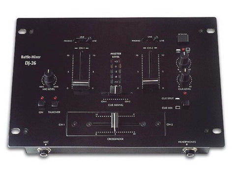 OMNITRONIC battle dj 26 mixer