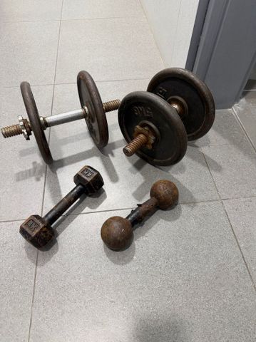 סט משקולות יד