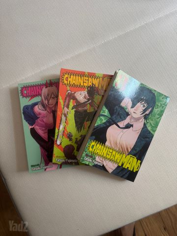 Chainsaw man מנגה. כרך 1-3