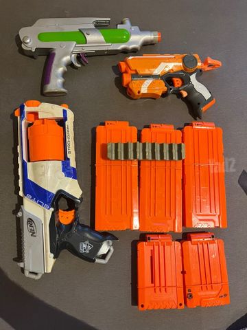 רובי nerf ומחסניות