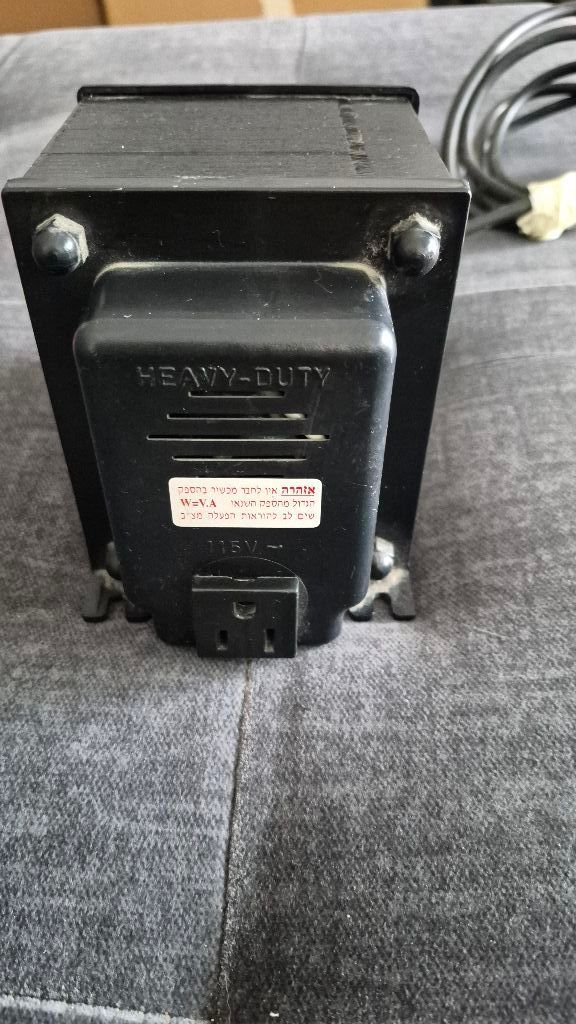 שנאי ממיר מתח 1000w