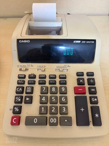 מכונת חישוב Casio DR-120TM